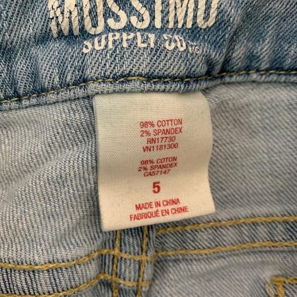 Mission Supply Co. low rise jean shorts - Picture 4 of 4